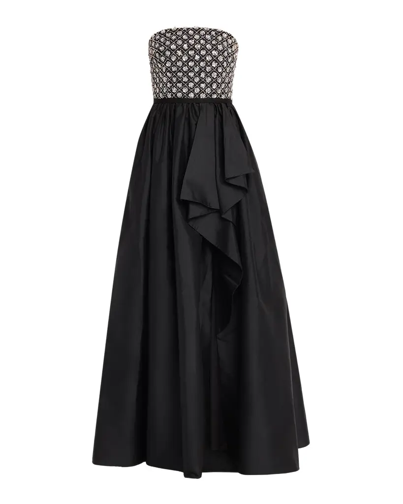 Mila Beaded Taffeta Gown Mila Beaded Taffeta Gown