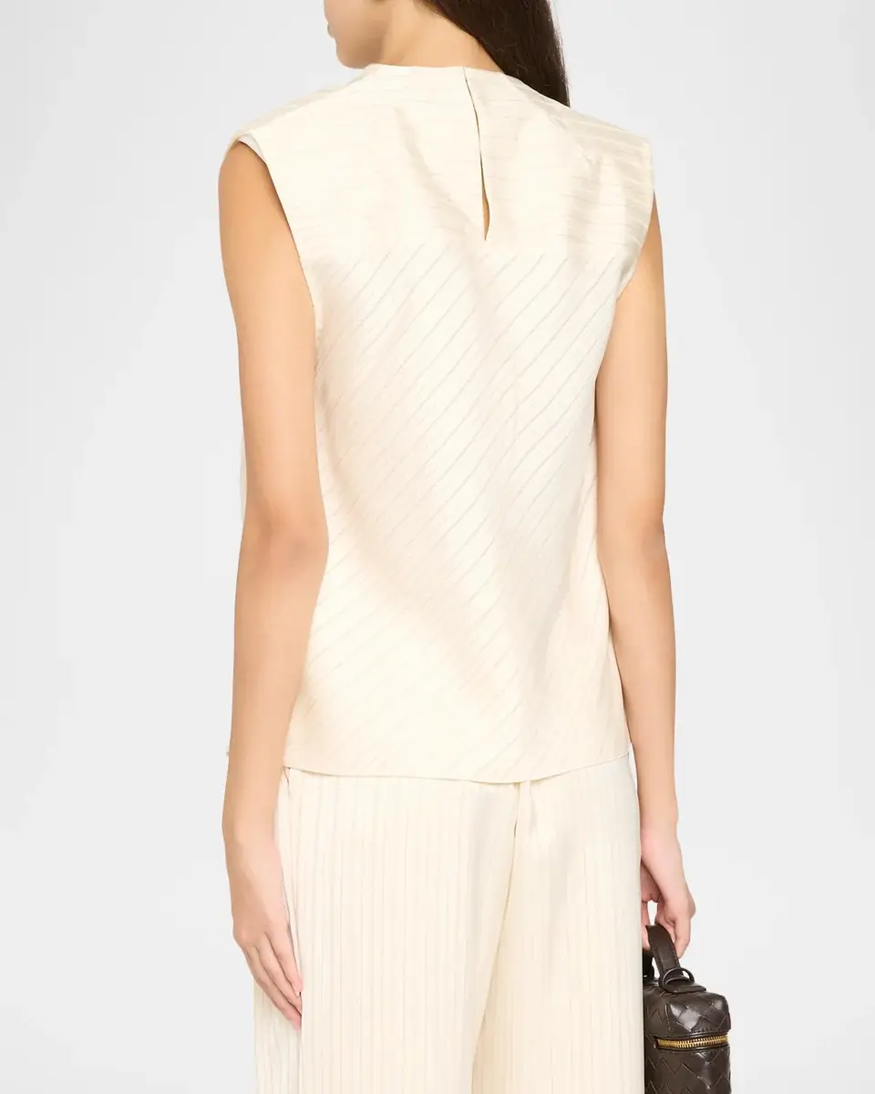 Ramy Brook Holly Pinstriped Cowl-Neck Top | Thumbnail 3 Ramy Brook Holly Pinstriped Cowl-Neck Top | Thumbnail 3
