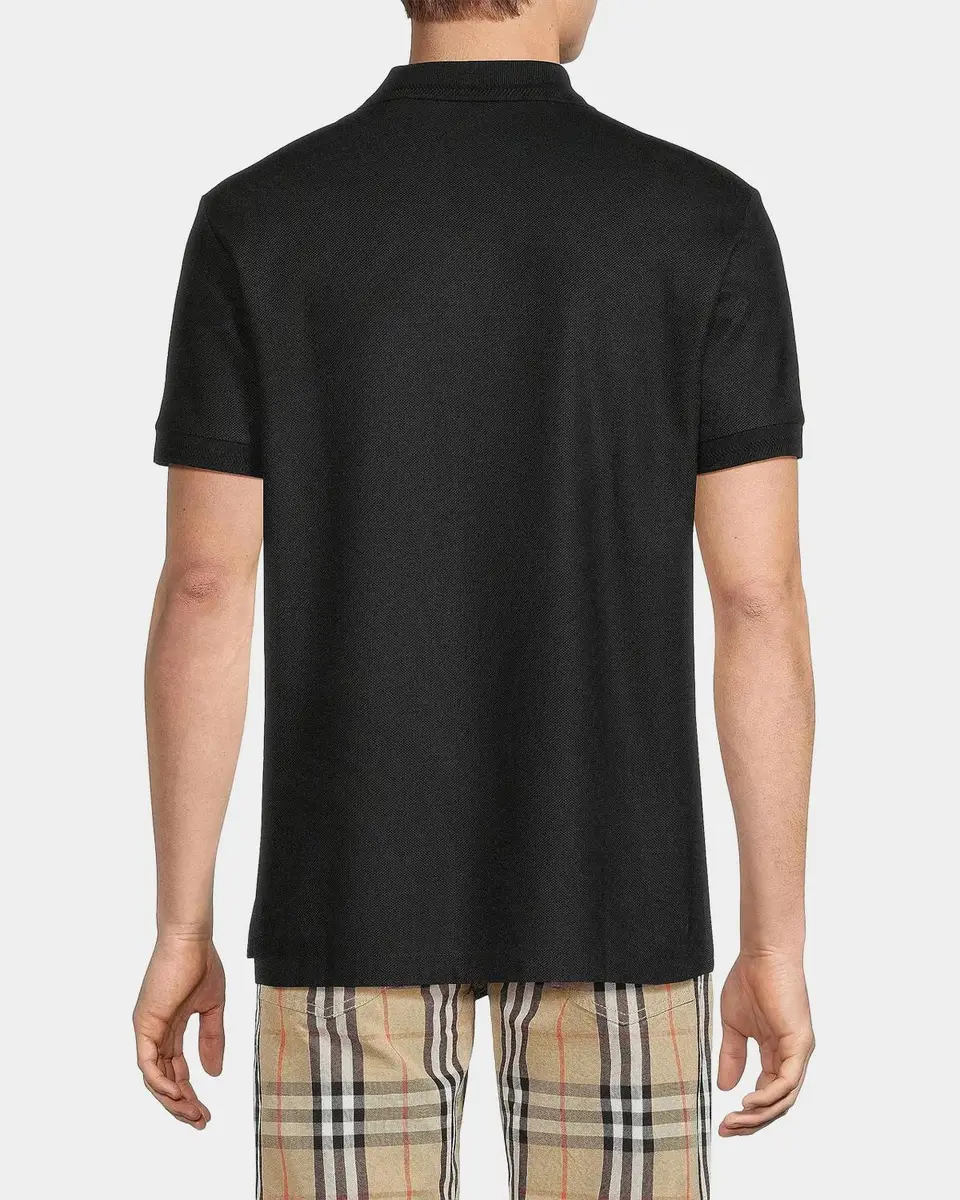 Burberry Men's Eddie EKD Cotton Polo Shirt | Thumbnail 3 Burberry Men's Eddie EKD Cotton Polo Shirt | Thumbnail 3