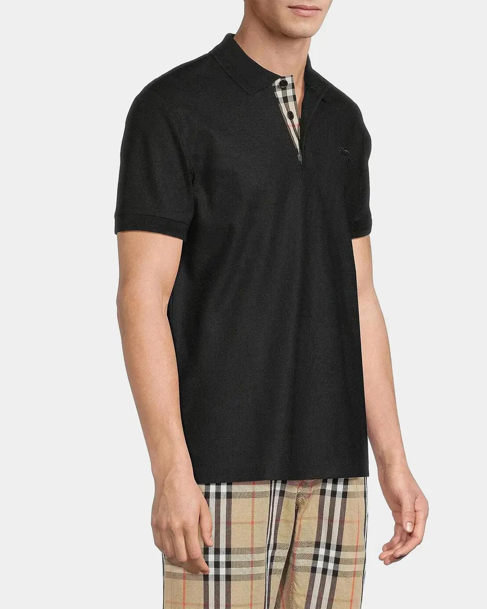 Burberry Men's Eddie EKD Cotton Polo Shirt | Thumbnail 6 Burberry Men's Eddie EKD Cotton Polo Shirt | Thumbnail 6