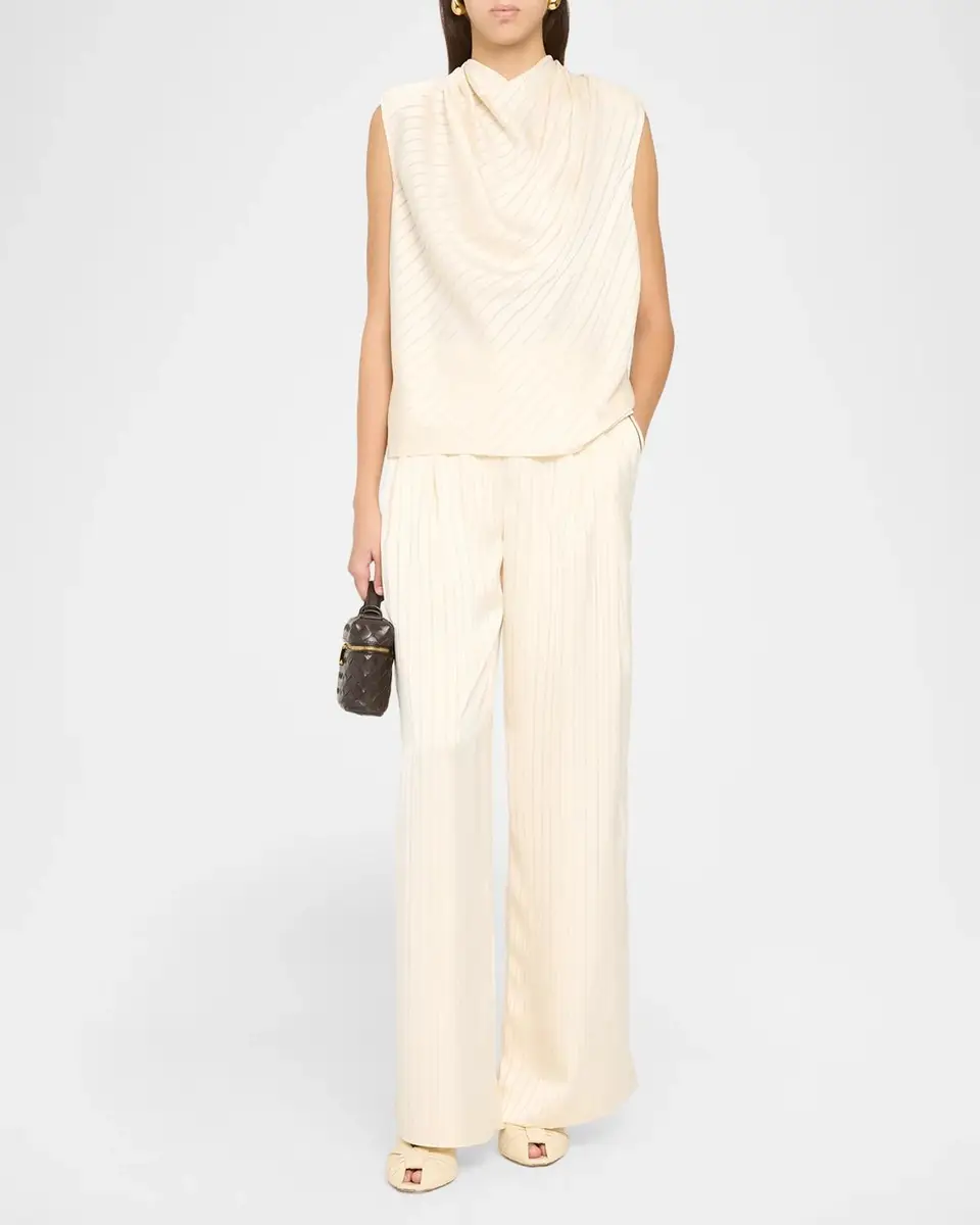 Ramy Brook Jasmine Pinstriped Wide-Leg Trousers | Thumbnail 2 Ramy Brook Jasmine Pinstriped Wide-Leg Trousers | Thumbnail 2