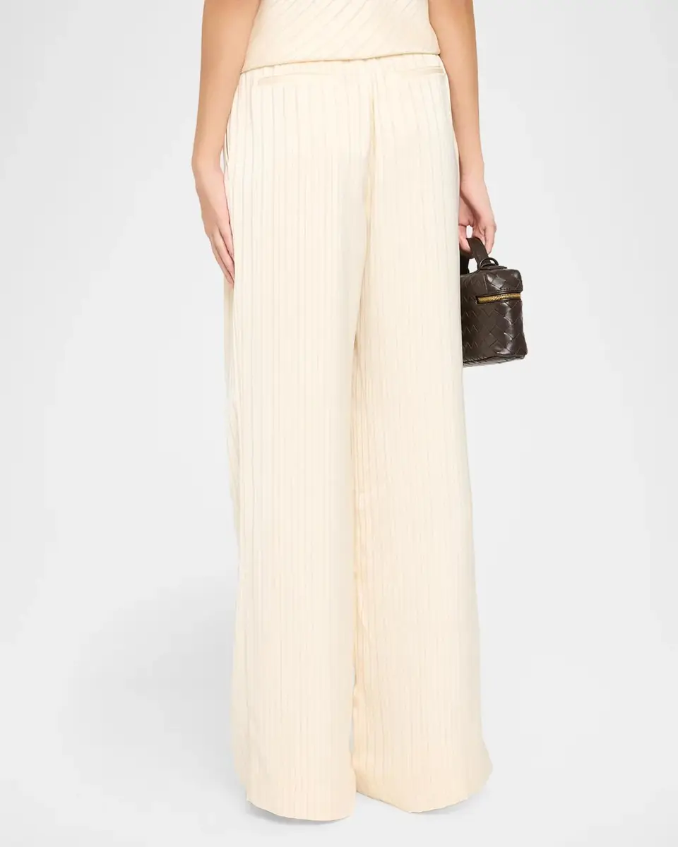 Ramy Brook Jasmine Pinstriped Wide-Leg Trousers | Thumbnail 3 Ramy Brook Jasmine Pinstriped Wide-Leg Trousers | Thumbnail 3