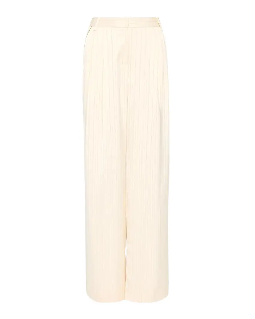 Jasmine Pinstriped Wide-Leg Trousers Jasmine Pinstriped Wide-Leg Trousers
