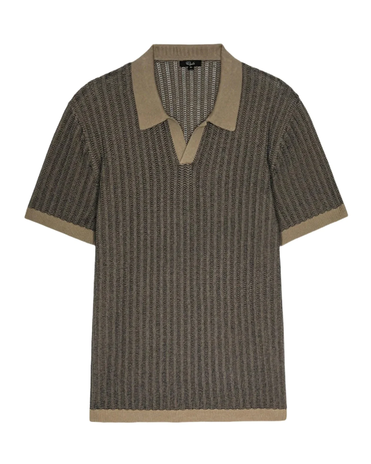 Men's Langley Ripple Open Knit Short-Sleeve Polo Shirt Men's Langley Ripple Open Knit Short-Sleeve Polo Shirt