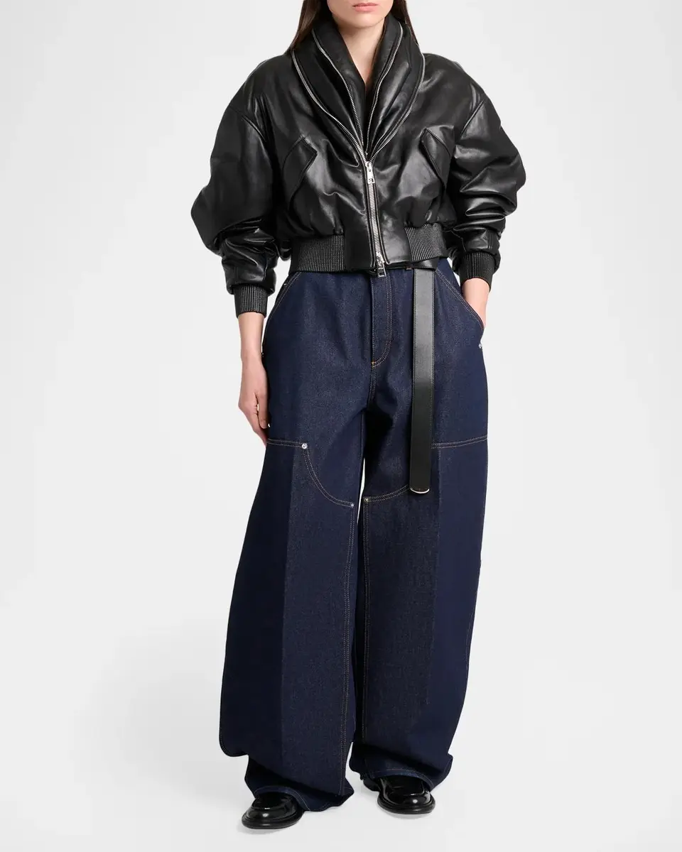 Givenchy Raw Denim Balloon Barrel-Leg Jeans | Thumbnail 2 Givenchy Raw Denim Balloon Barrel-Leg Jeans | Thumbnail 2
