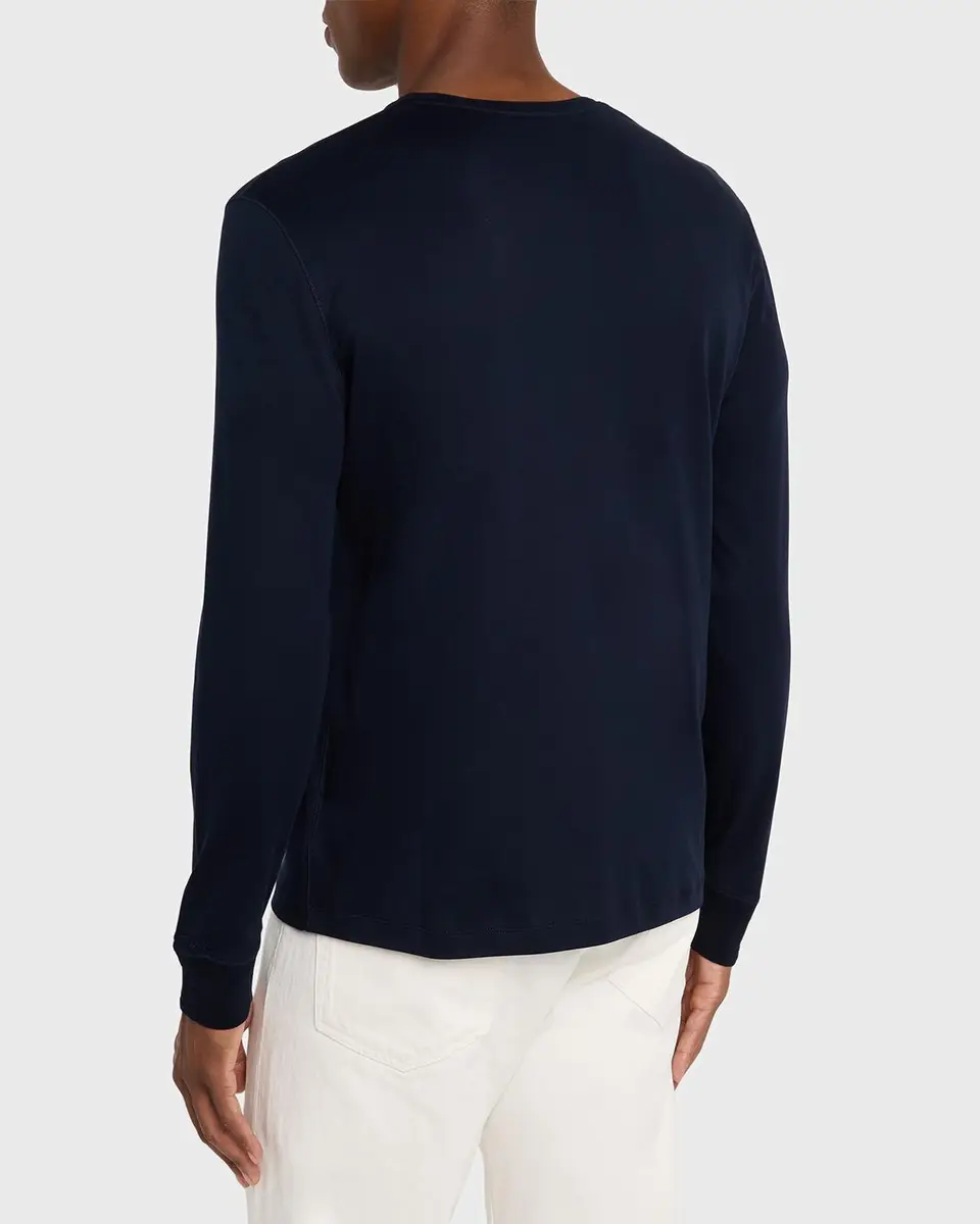 Ralph Lauren Men's Interlock Henley Shirt | Thumbnail 3 Ralph Lauren Men's Interlock Henley Shirt | Thumbnail 3