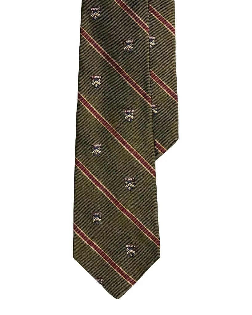 Polo Ralph Lauren Men's Heraldic Club Check Silk Tie