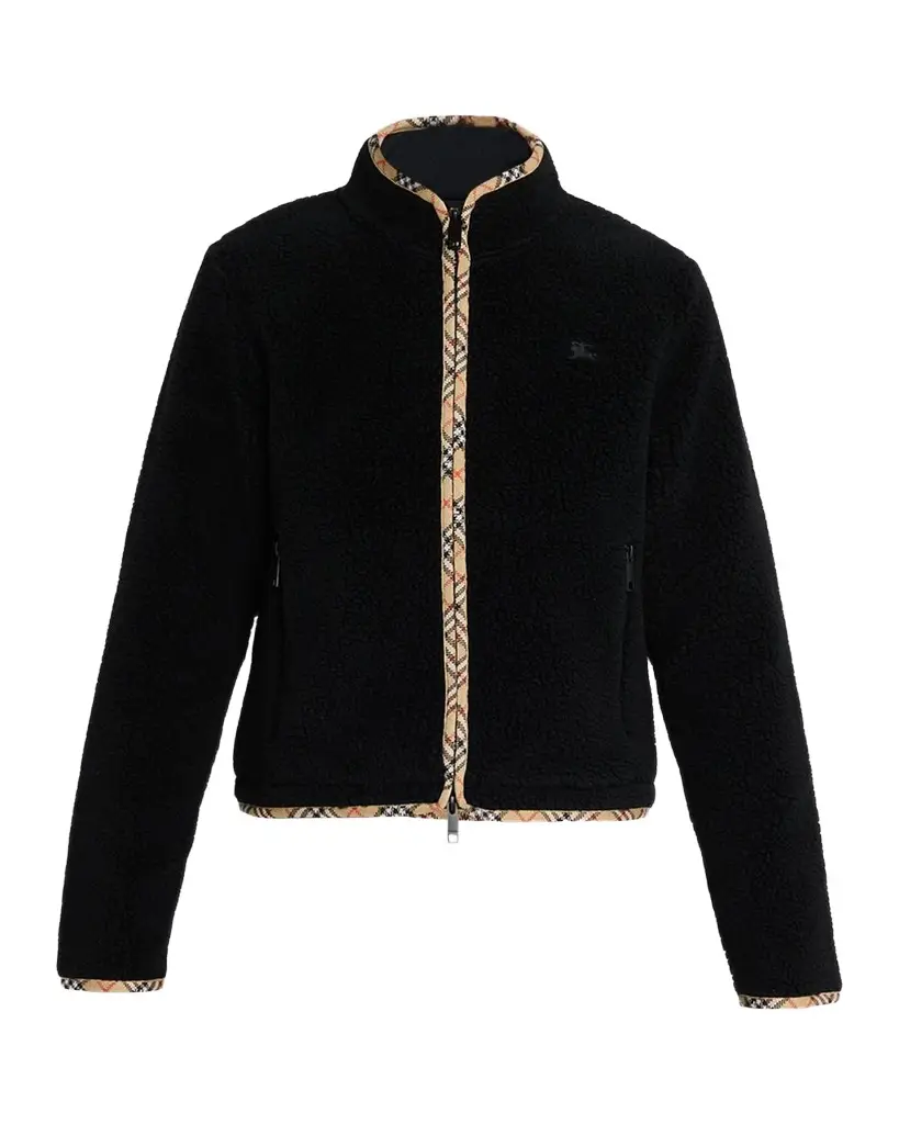 Felicia Wool-Cashmere Fleece Jacket Felicia Wool-Cashmere Fleece Jacket