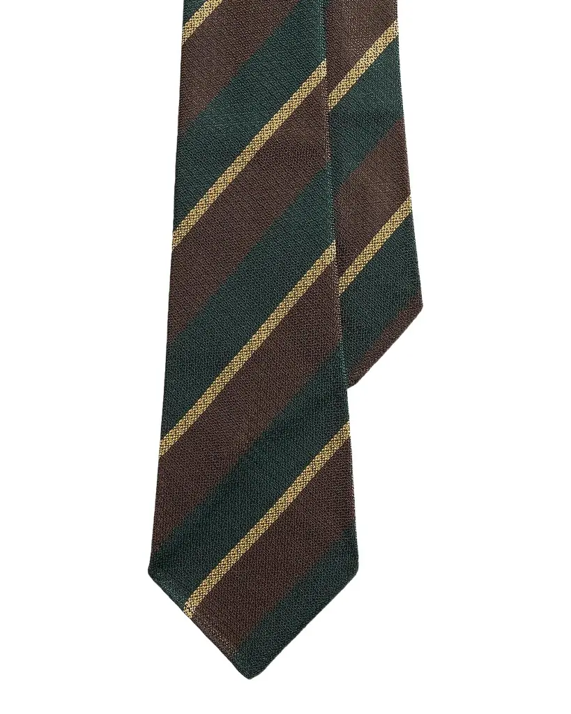 Polo Ralph Lauren Men's Non-Crease Stripe Silk Tie