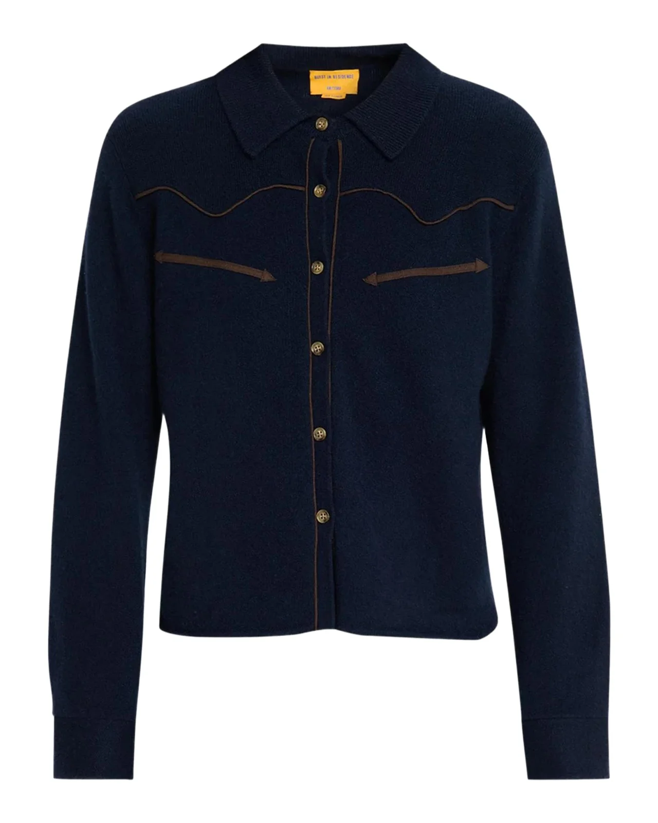 Cashmere Crop Western Shirt Cashmere Crop Western Shirt