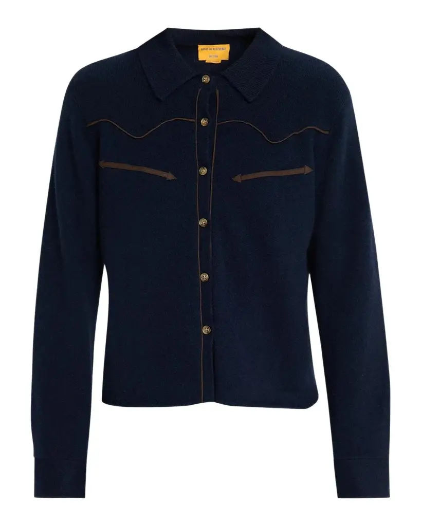 Cashmere Crop Western Shirt Cashmere Crop Western Shirt