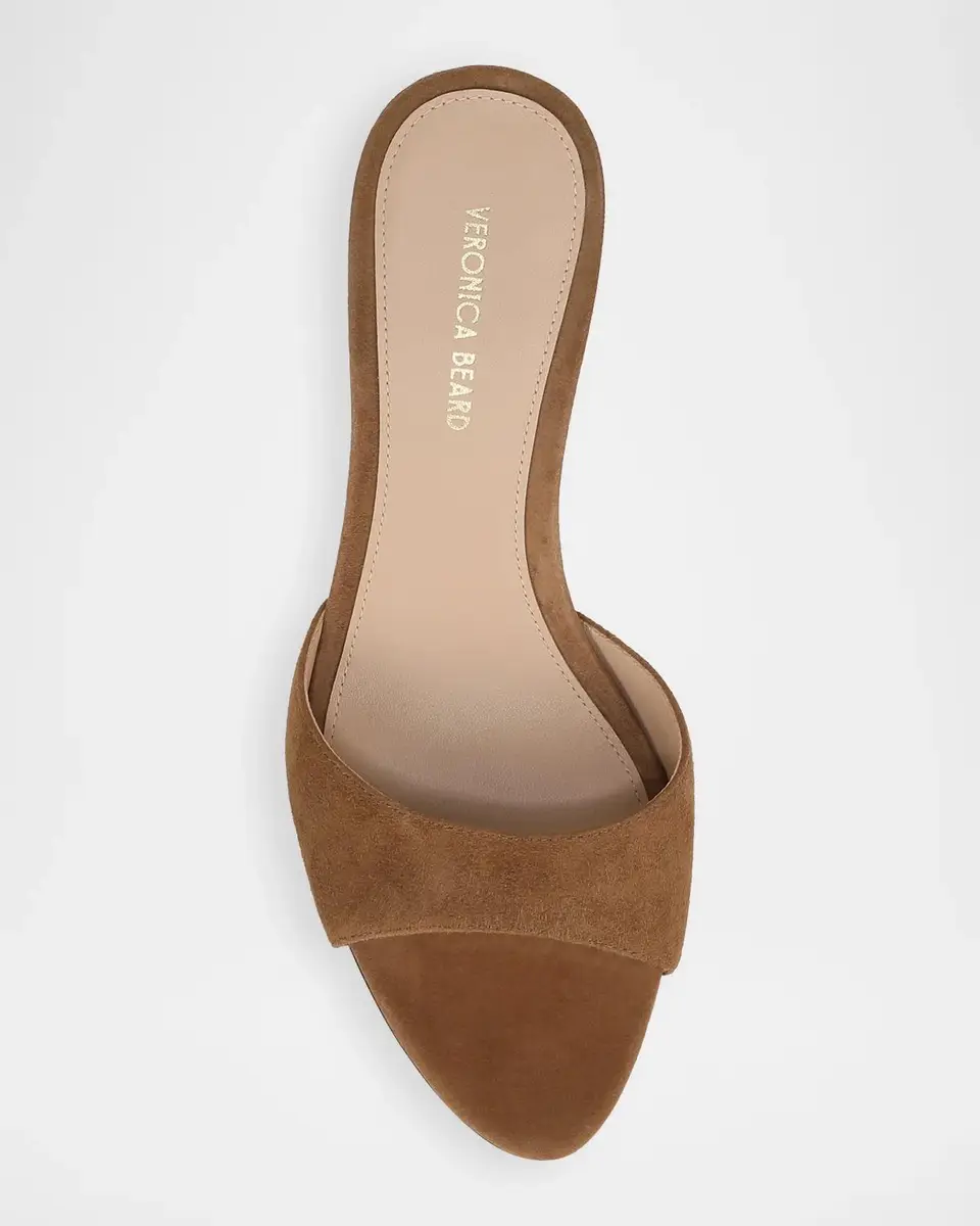 Veronica Beard 65mm Tia Suede Mule Sandals | Thumbnail 4 Veronica Beard 65mm Tia Suede Mule Sandals | Thumbnail 4