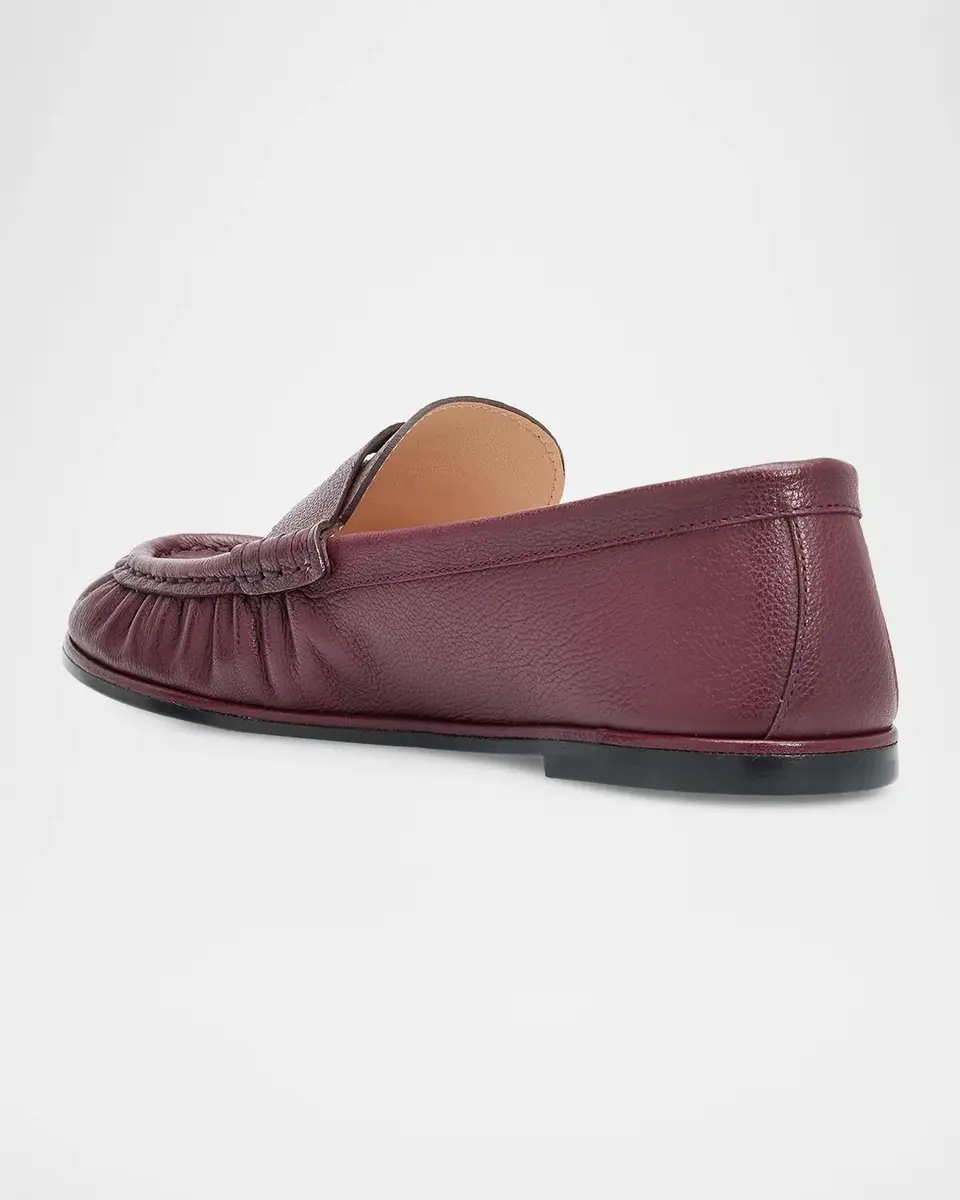 Stuart Weitzman Spencer Leather Penny Loafers | Thumbnail 4 Stuart Weitzman Spencer Leather Penny Loafers | Thumbnail 4