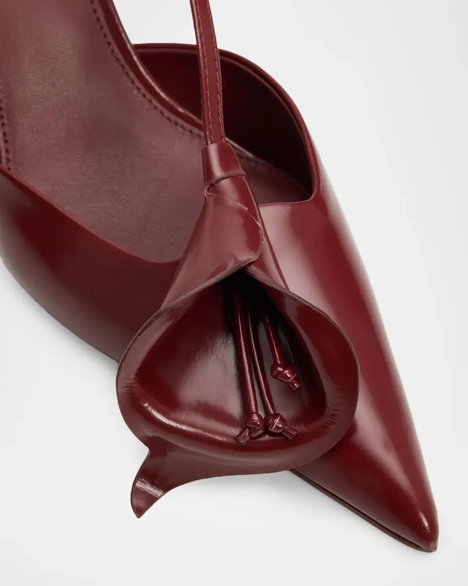 Cult Gaia Calla 85MM Slingback Pumps | Thumbnail 5 Cult Gaia Calla 85MM Slingback Pumps | Thumbnail 5