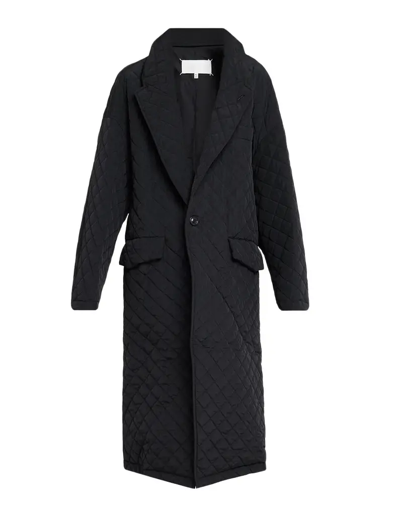 MM6 MAISON MARGIELA Quilted Cocoon Longline Coat