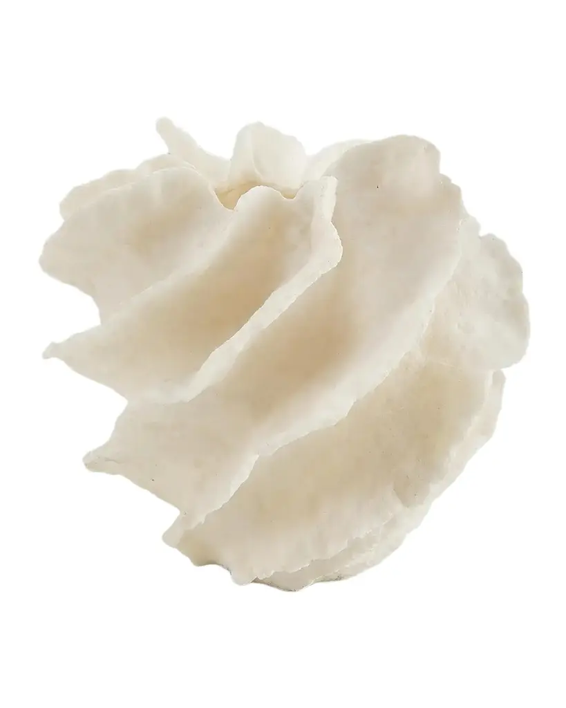 John-Richard Collection Diagonal Ruffle Vase