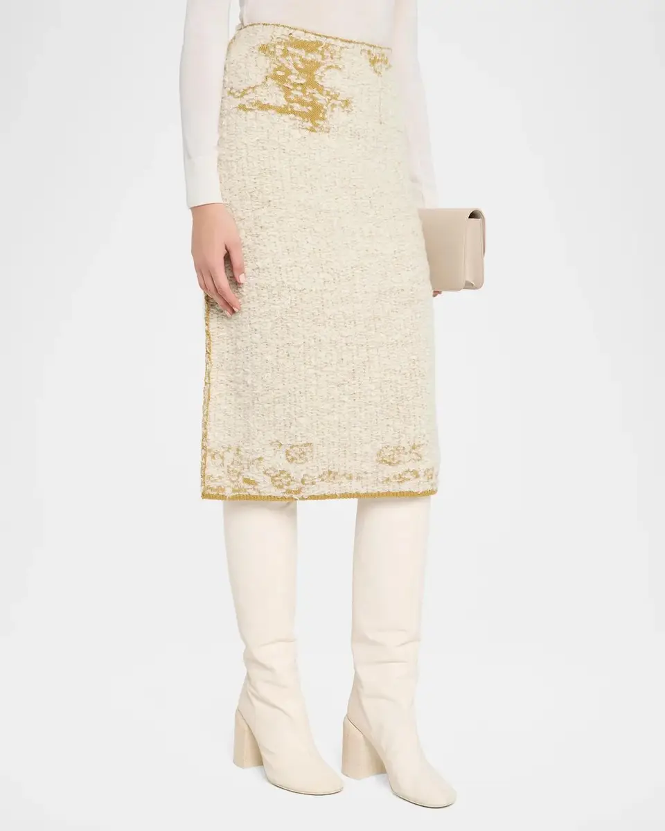 MM6 MAISON MARGIELA Acid Knit Midi Skirt | Thumbnail 4 MM6 MAISON MARGIELA Acid Knit Midi Skirt | Thumbnail 4