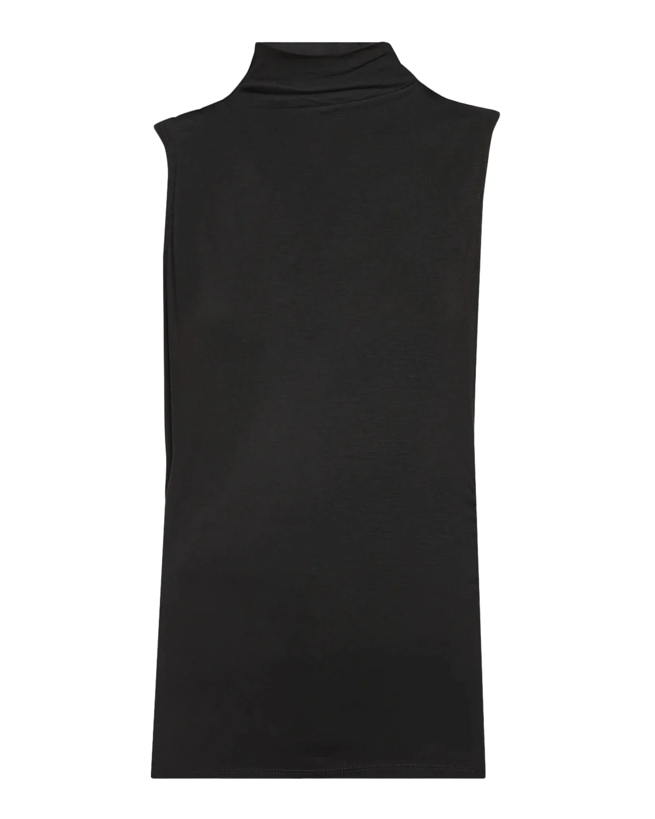Mylie Ruched Mock-Neck Top
