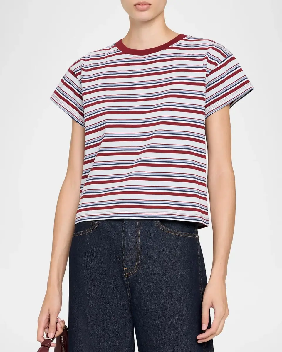 rag & bone Kelly Perfect Striped T-Shirt | Thumbnail 4 rag & bone Kelly Perfect Striped T-Shirt | Thumbnail 4