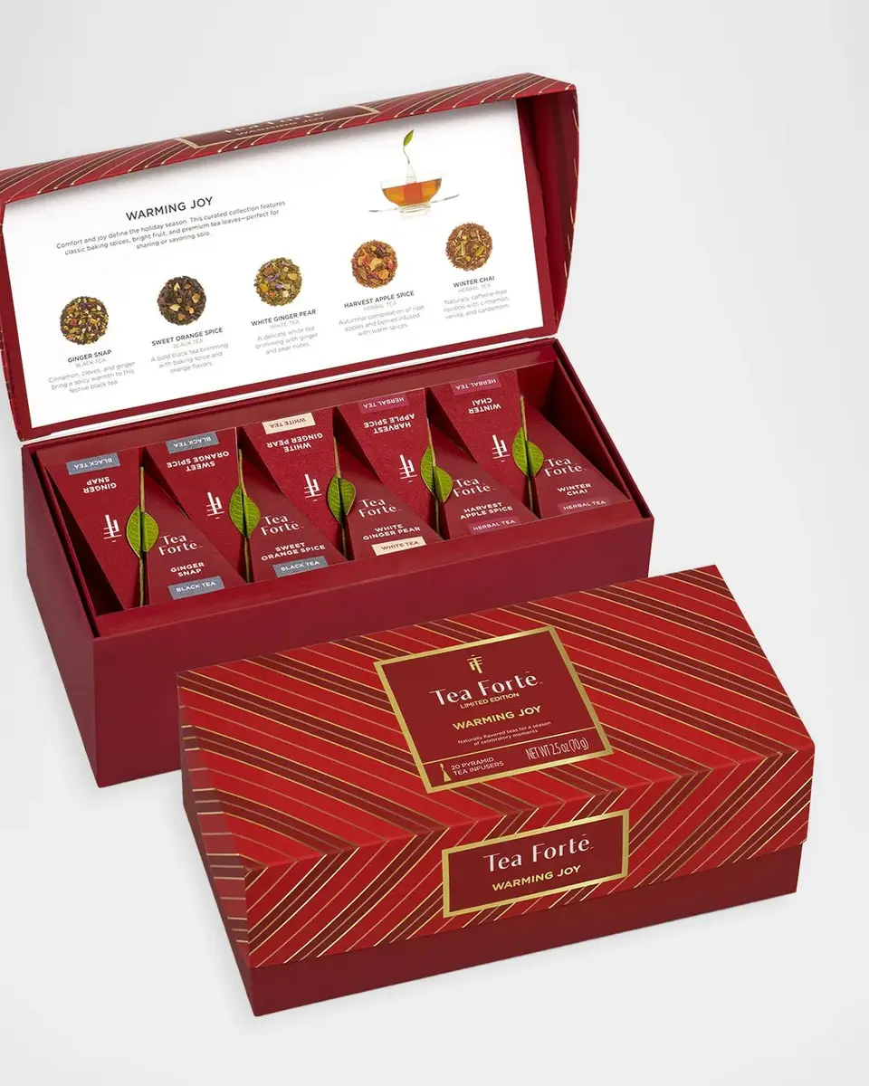 Tea Forte Warming Joy Presentation Box | Thumbnail 2 Tea Forte Warming Joy Presentation Box | Thumbnail 2