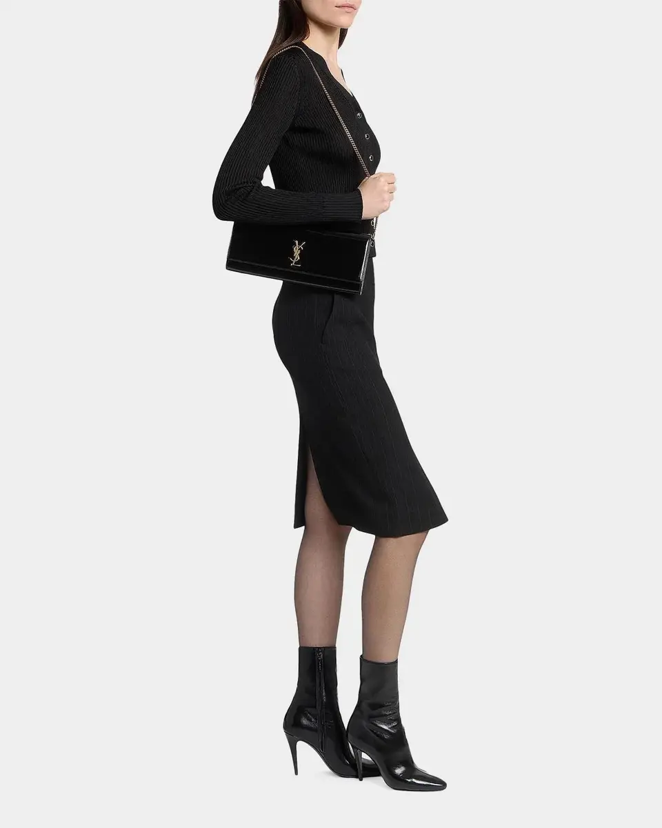 Saint Laurent Kate Small Patent Leather Shoulder Bag | Thumbnail 5 Saint Laurent Kate Small Patent Leather Shoulder Bag | Thumbnail 5