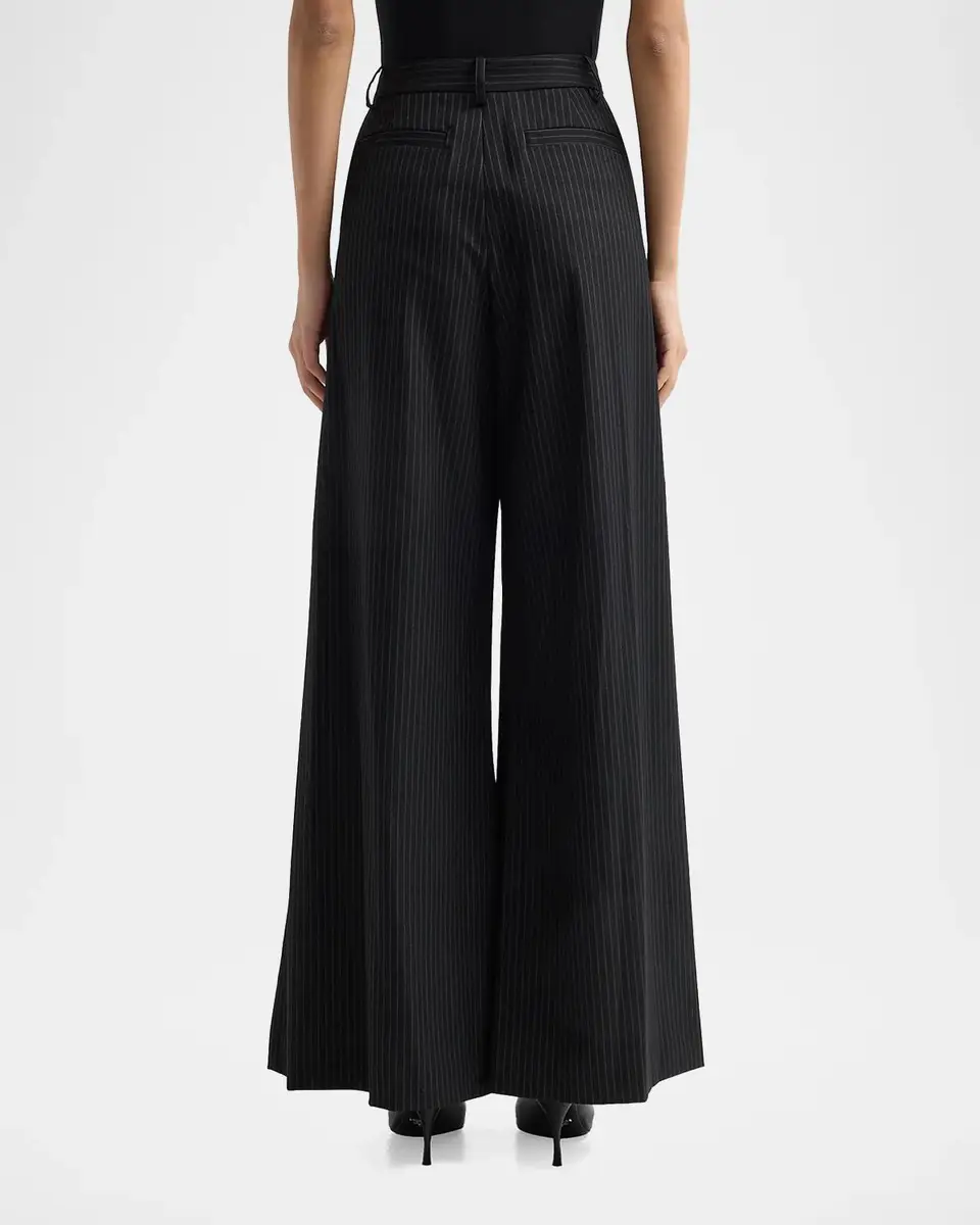 L'Agence Chelsy Pleated Wide-Leg Pants | Thumbnail 3 L'Agence Chelsy Pleated Wide-Leg Pants | Thumbnail 3