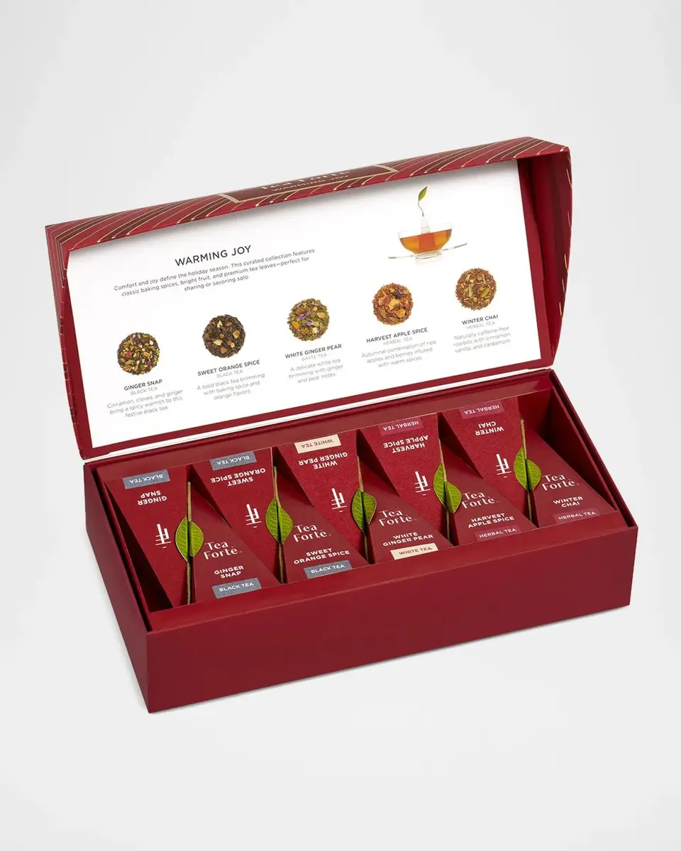 Tea Forte Warming Joy 3-Piece Gift Set for One | Thumbnail 3 Tea Forte Warming Joy 3-Piece Gift Set for One | Thumbnail 3