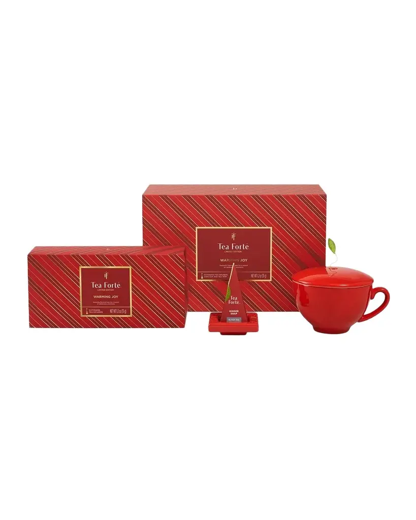 Tea Forte Warming Joy 3-Piece Gift Set for One