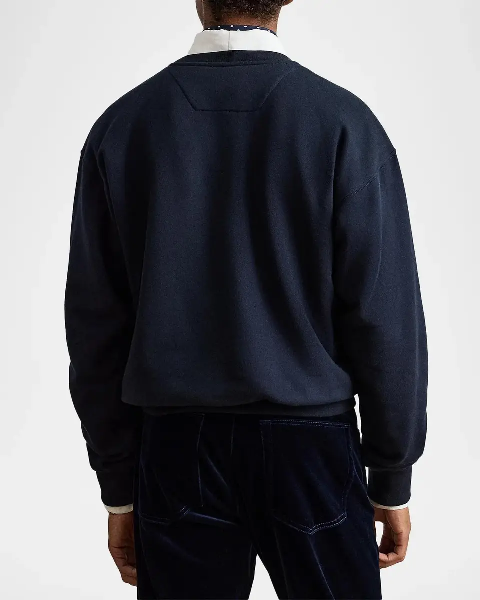 Ralph Lauren Men's Relaxed Fit Polo Bear Sweatshirt | Thumbnail 3 Ralph Lauren Men's Relaxed Fit Polo Bear Sweatshirt | Thumbnail 3