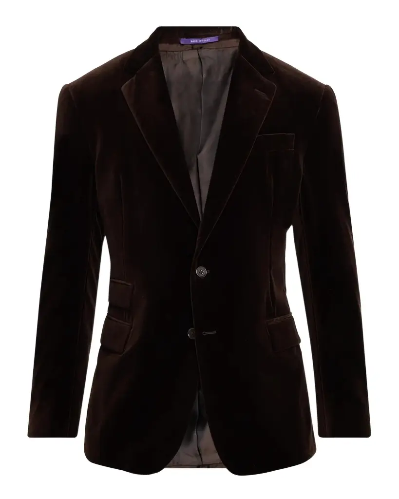 Ralph Lauren Men's Kent Hand-Tailored Velvet Jacket
