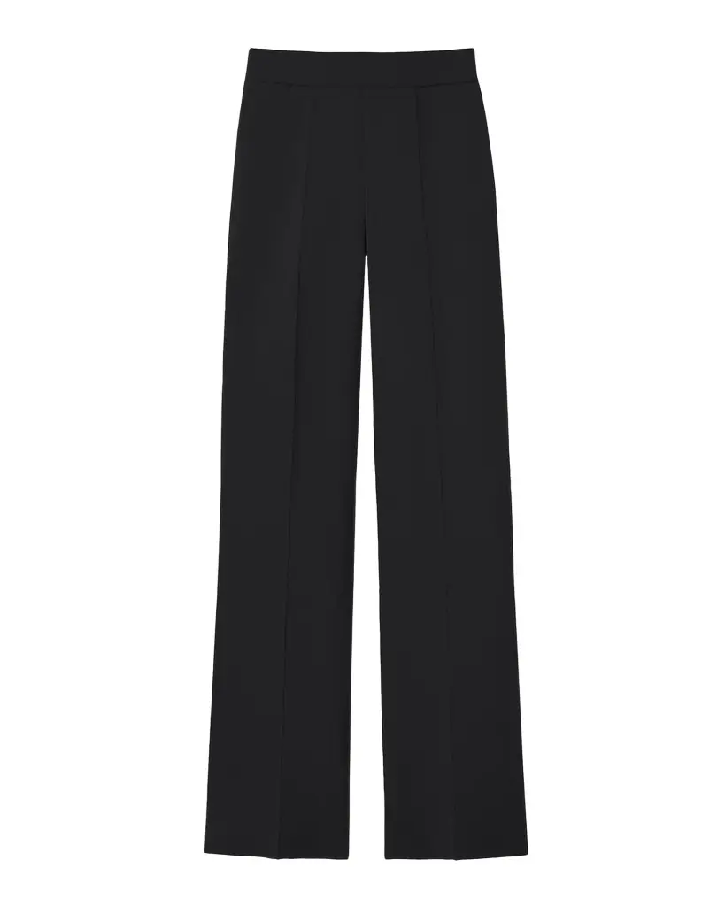 Foley Straight-Leg Matte Crepe Pants Foley Straight-Leg Matte Crepe Pants