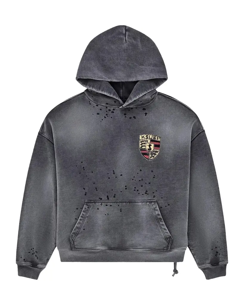 Ksubi Men's Logo-Embroidered Cotton Hoodie