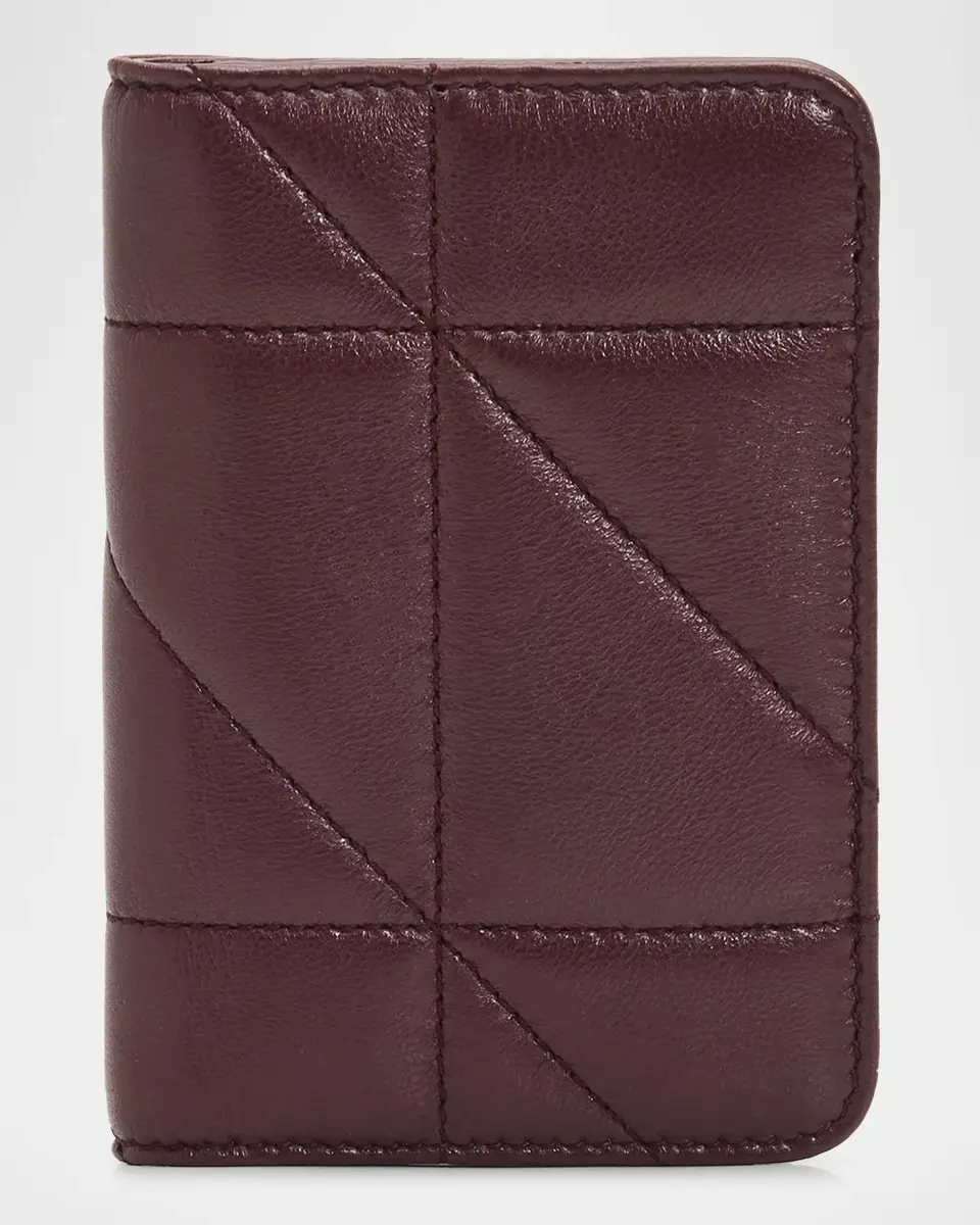 Saint Laurent Jamie Leather Bifold Card Case | Thumbnail 3