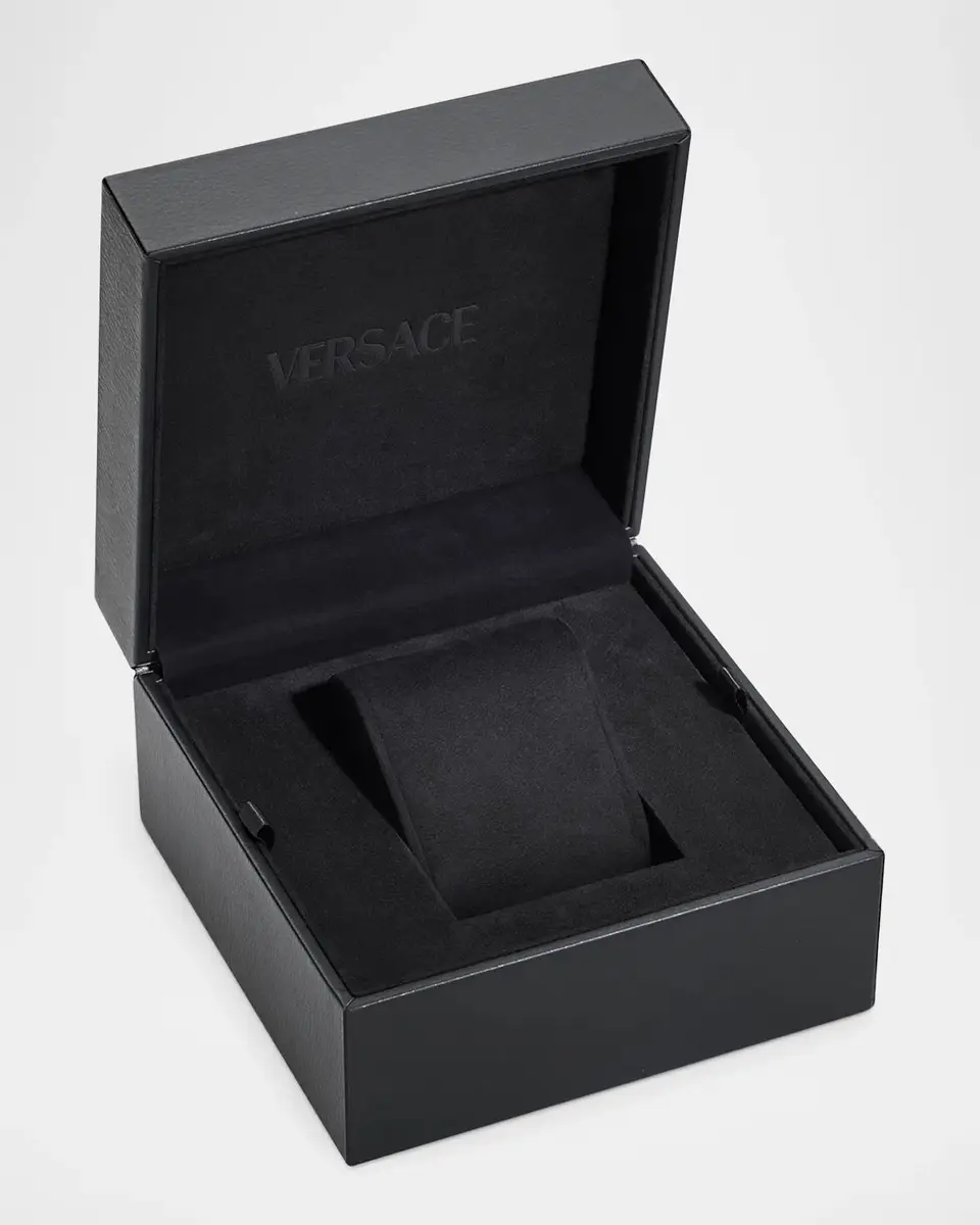 Versace Mosaic 22x22mm IP Yellow Gold Mesh Bracelet Watch | Thumbnail 5 Versace Mosaic 22x22mm IP Yellow Gold Mesh Bracelet Watch | Thumbnail 5