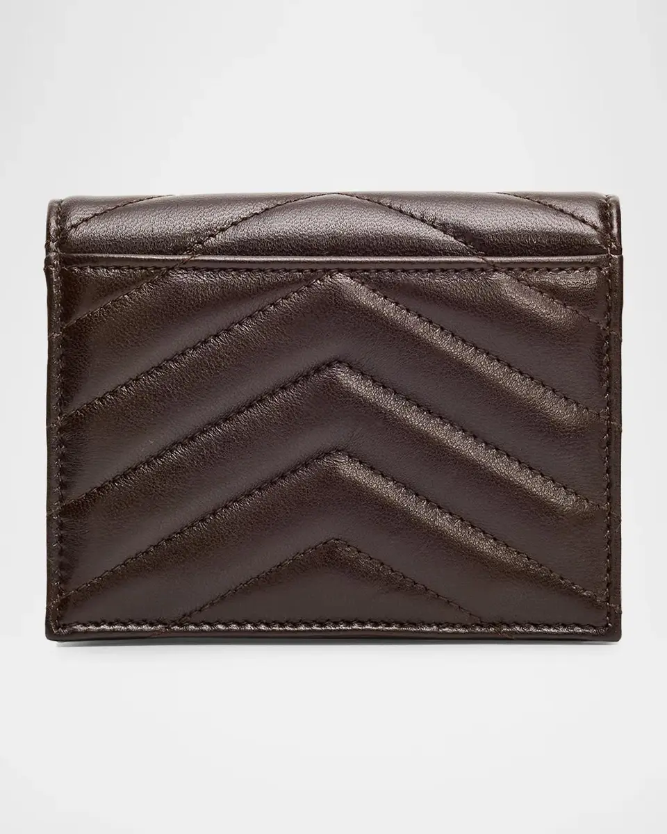 Saint Laurent Cassandre Quilted Leather Wallet | Thumbnail 3