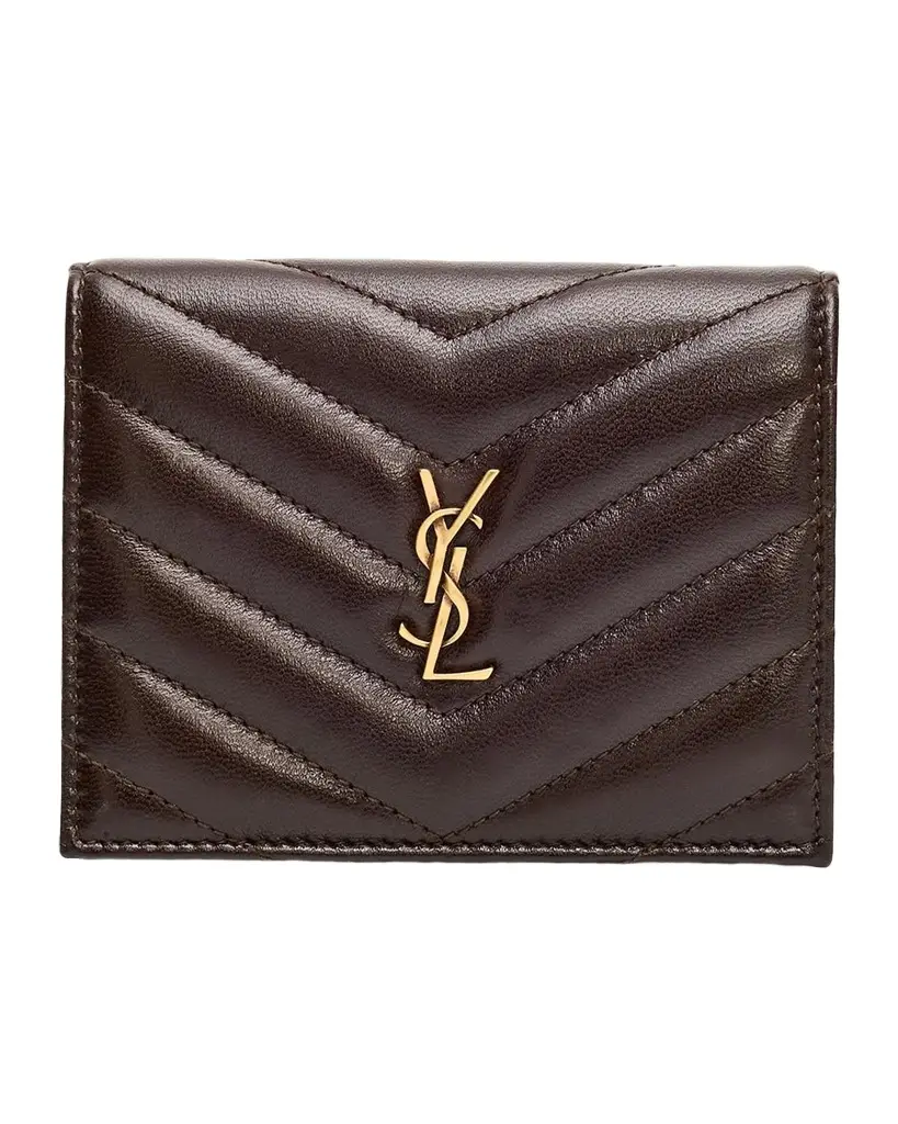 Cassandre Quilted Leather Wallet Cassandre Quilted Leather Wallet