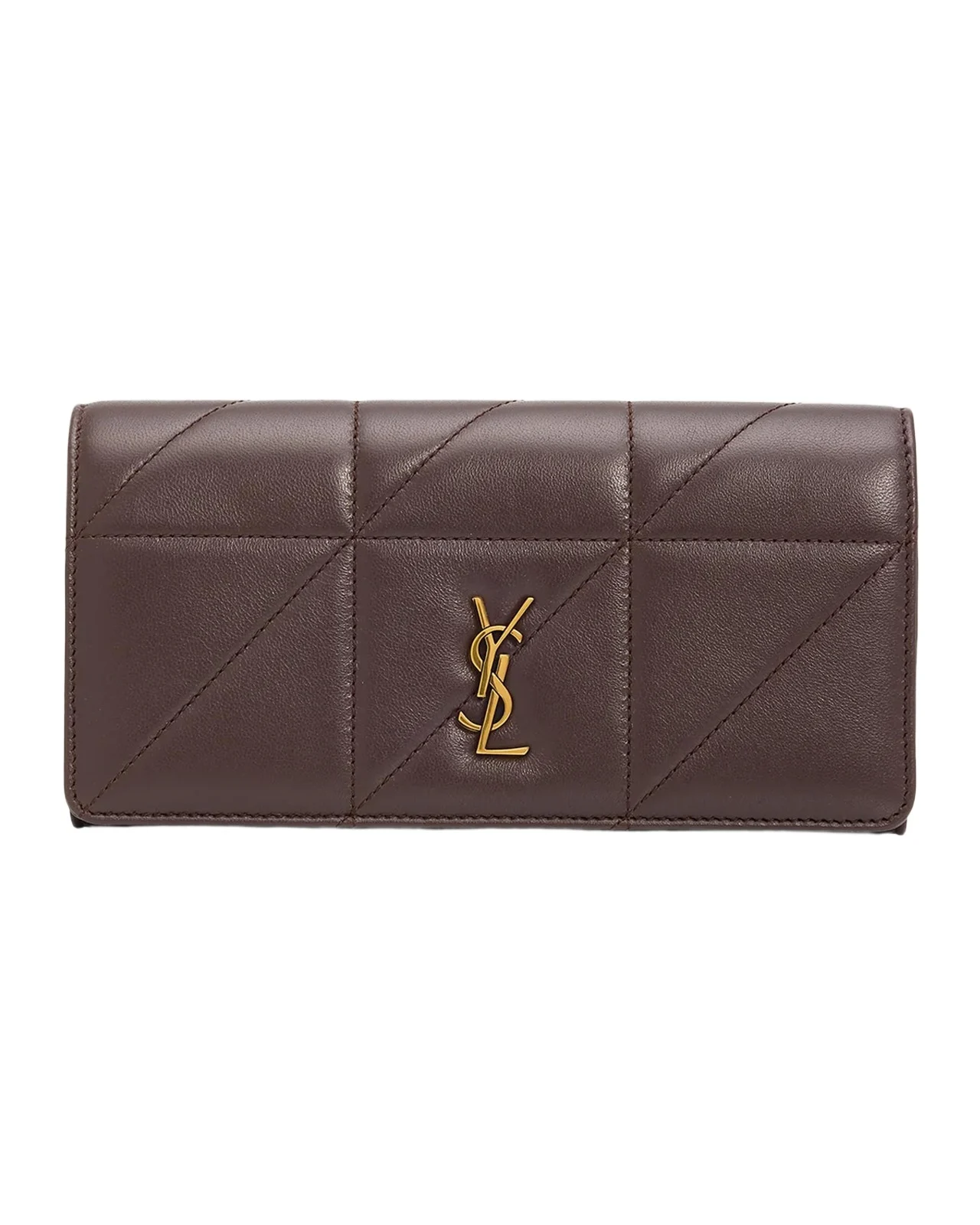 Saint Laurent Jamie Leather Clutch