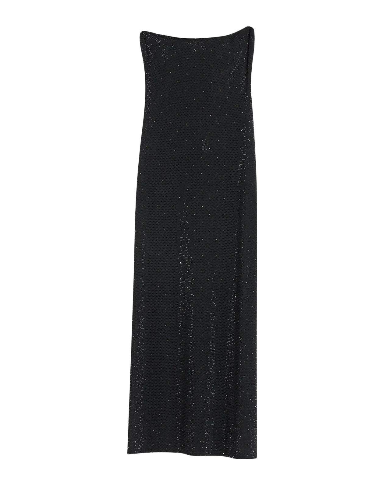 Delora Embellished Strapless Midi Dress