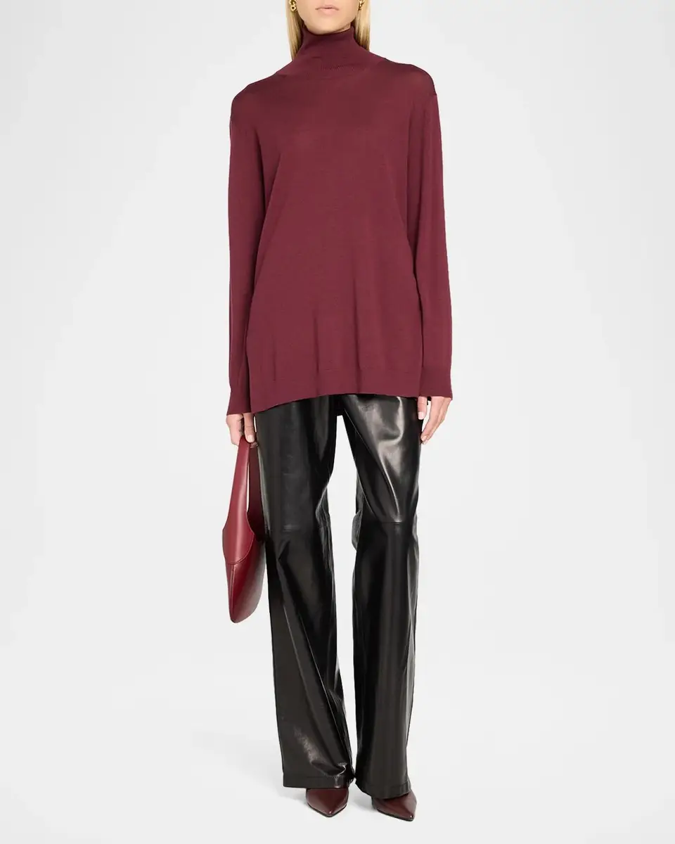 Lafayette 148 New York Merino Wool Turtleneck Sweater | Thumbnail 2 Lafayette 148 New York Merino Wool Turtleneck Sweater | Thumbnail 2