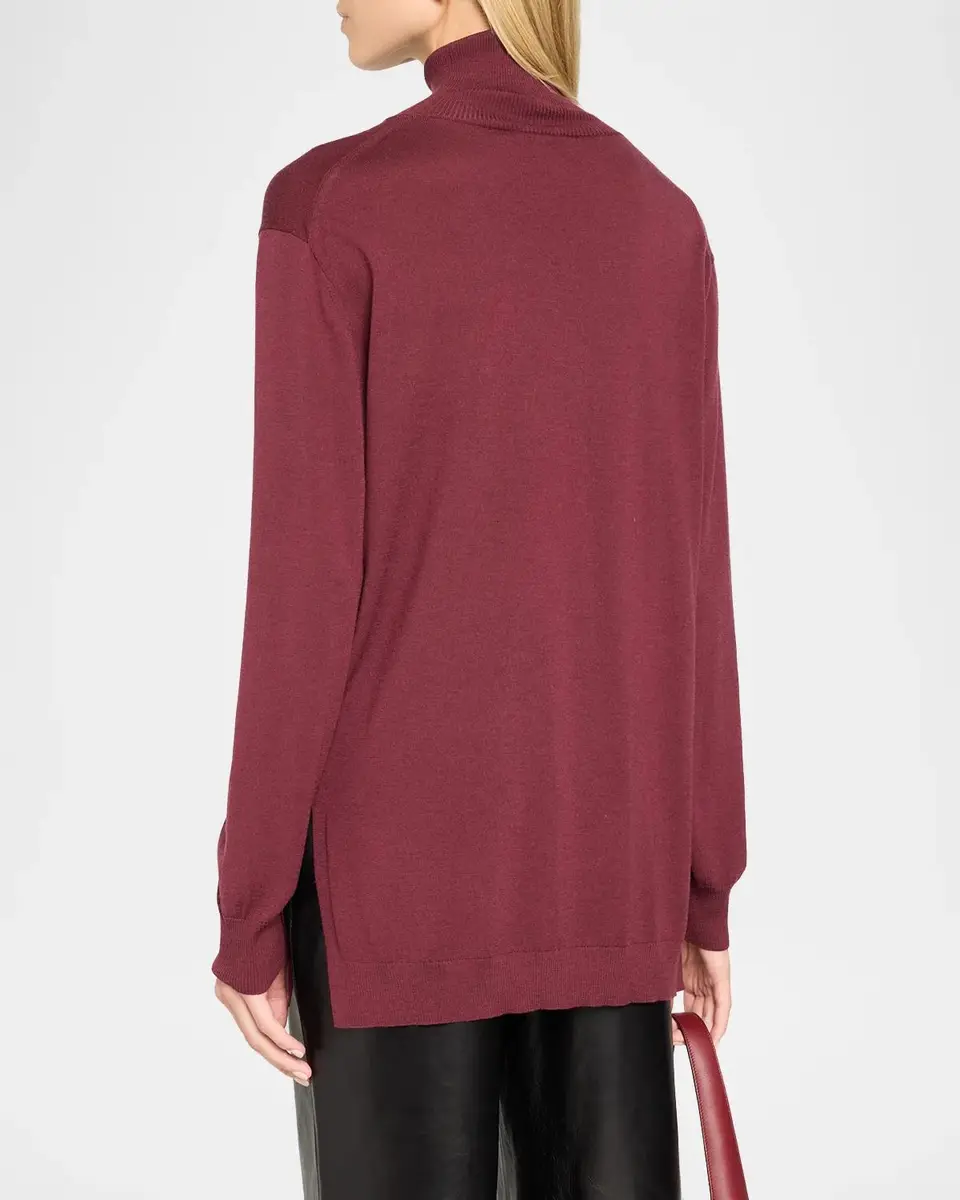 Lafayette 148 New York Merino Wool Turtleneck Sweater | Thumbnail 3 Lafayette 148 New York Merino Wool Turtleneck Sweater | Thumbnail 3