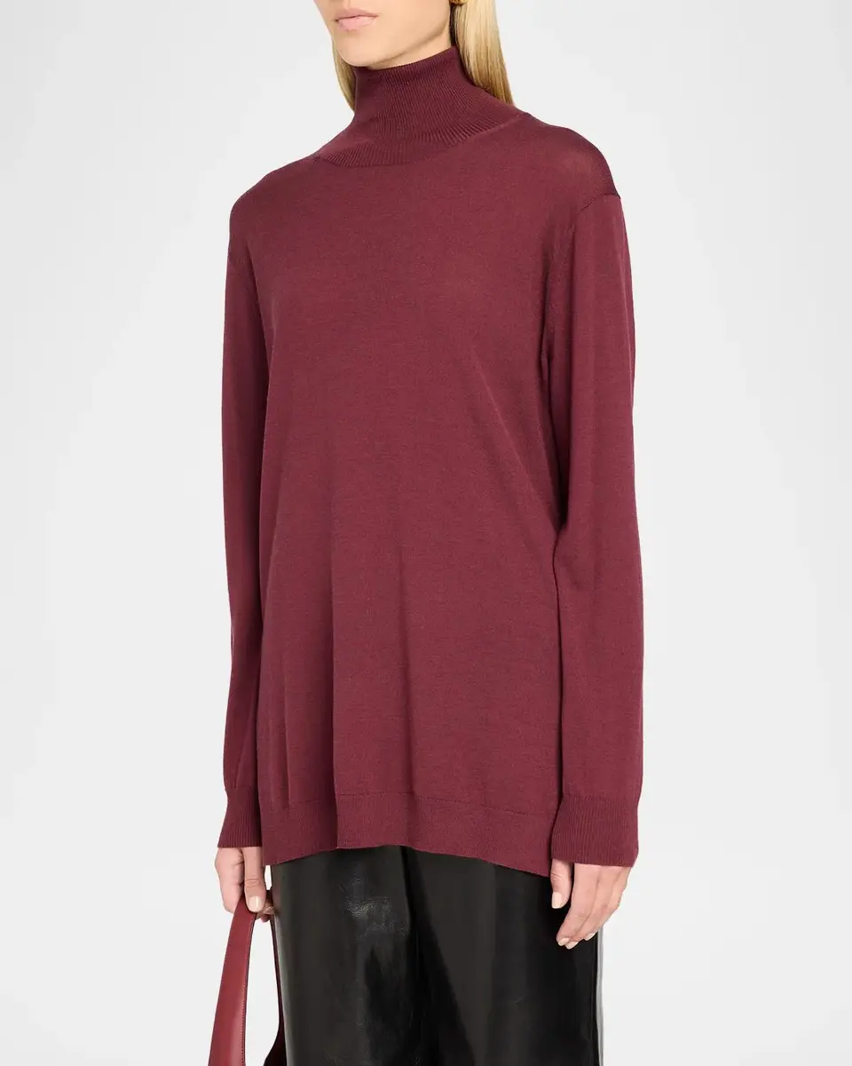 Lafayette 148 New York Merino Wool Turtleneck Sweater | Thumbnail 4 Lafayette 148 New York Merino Wool Turtleneck Sweater | Thumbnail 4