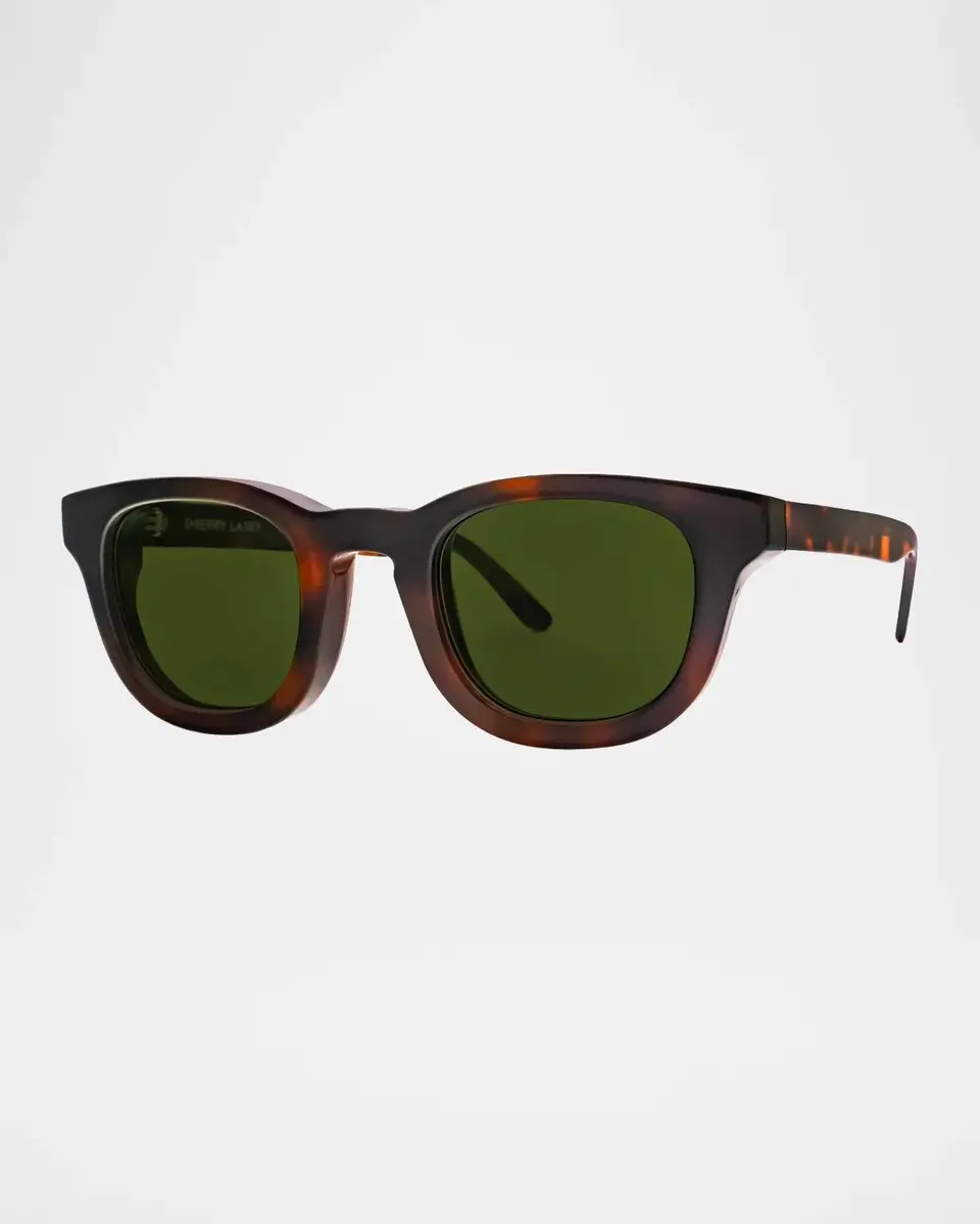 Thierry Lasry Men's Monopoly 1003 Acetate Rectangle Sunglasses | Thumbnail 2