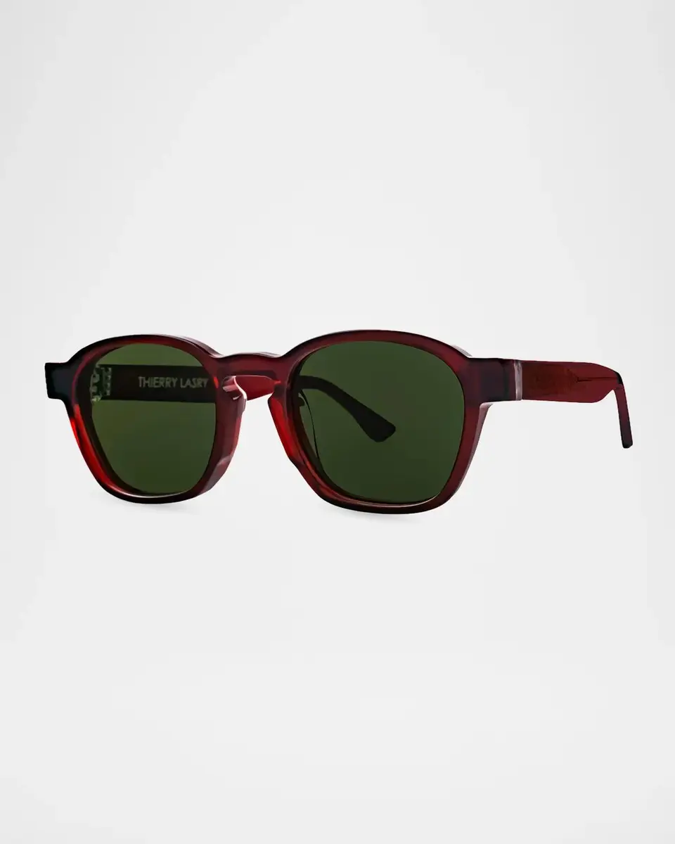 Thierry Lasry Men's Paradisy 509 Acetate Rectangle Sunglasses | Thumbnail 2 Thierry Lasry Men's Paradisy 509 Acetate Rectangle Sunglasses | Thumbnail 2