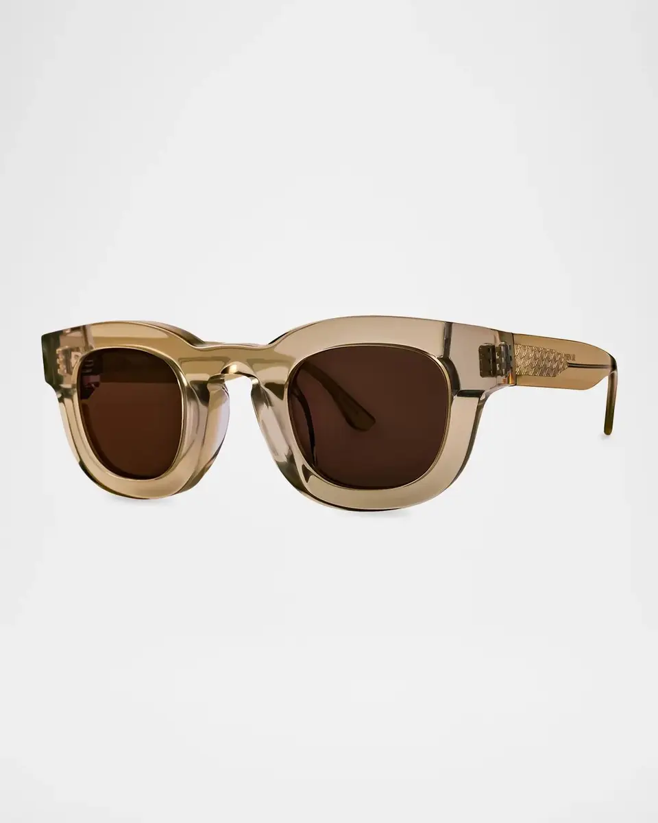 Thierry Lasry Men's Silvery 177 Acetate Rectangle Sunglasses | Thumbnail 2 Thierry Lasry Men's Silvery 177 Acetate Rectangle Sunglasses | Thumbnail 2