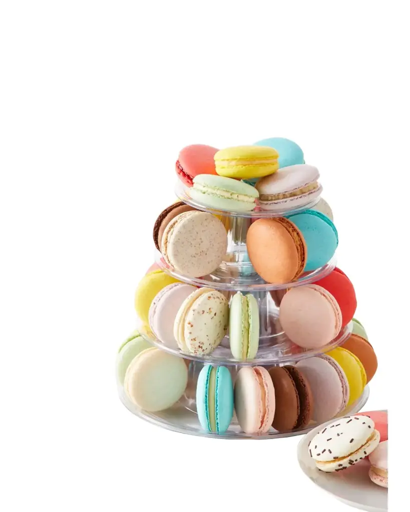 4-Tier Macaron Tower