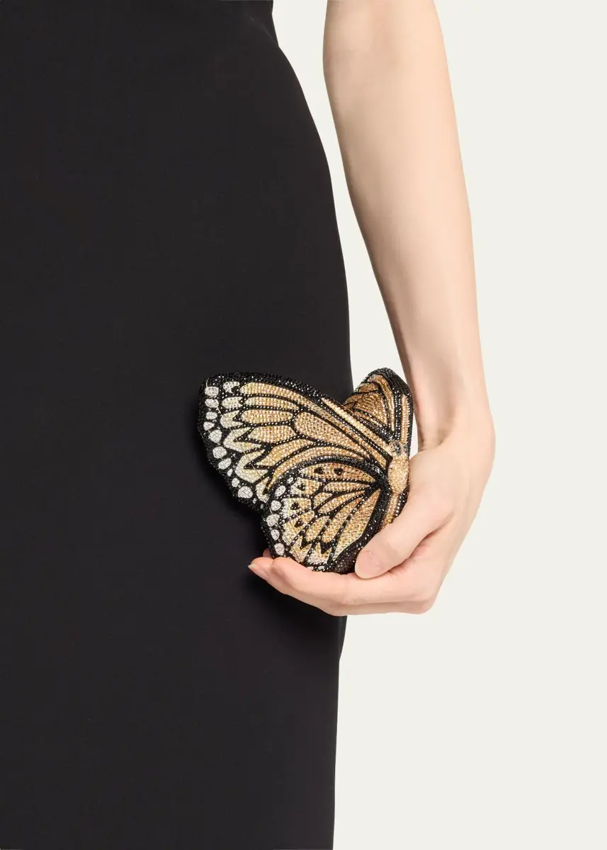 Judith Leiber Couture Monarch Butterfly Crystal Clutch Bag | Thumbnail 2 Judith Leiber Couture Monarch Butterfly Crystal Clutch Bag | Thumbnail 2