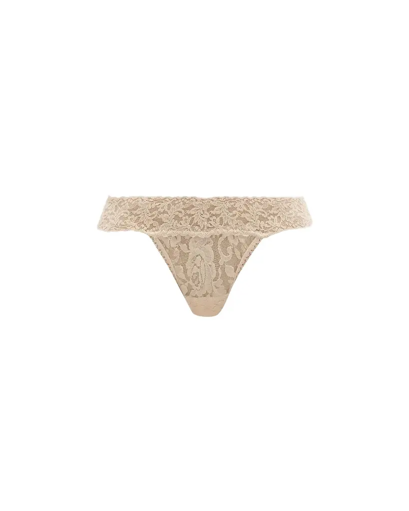 Hanky Panky Rolled Low-Rise Lace Thong