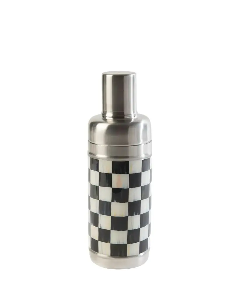 MacKenzie-Childs Courtly Check Cocktail Shaker