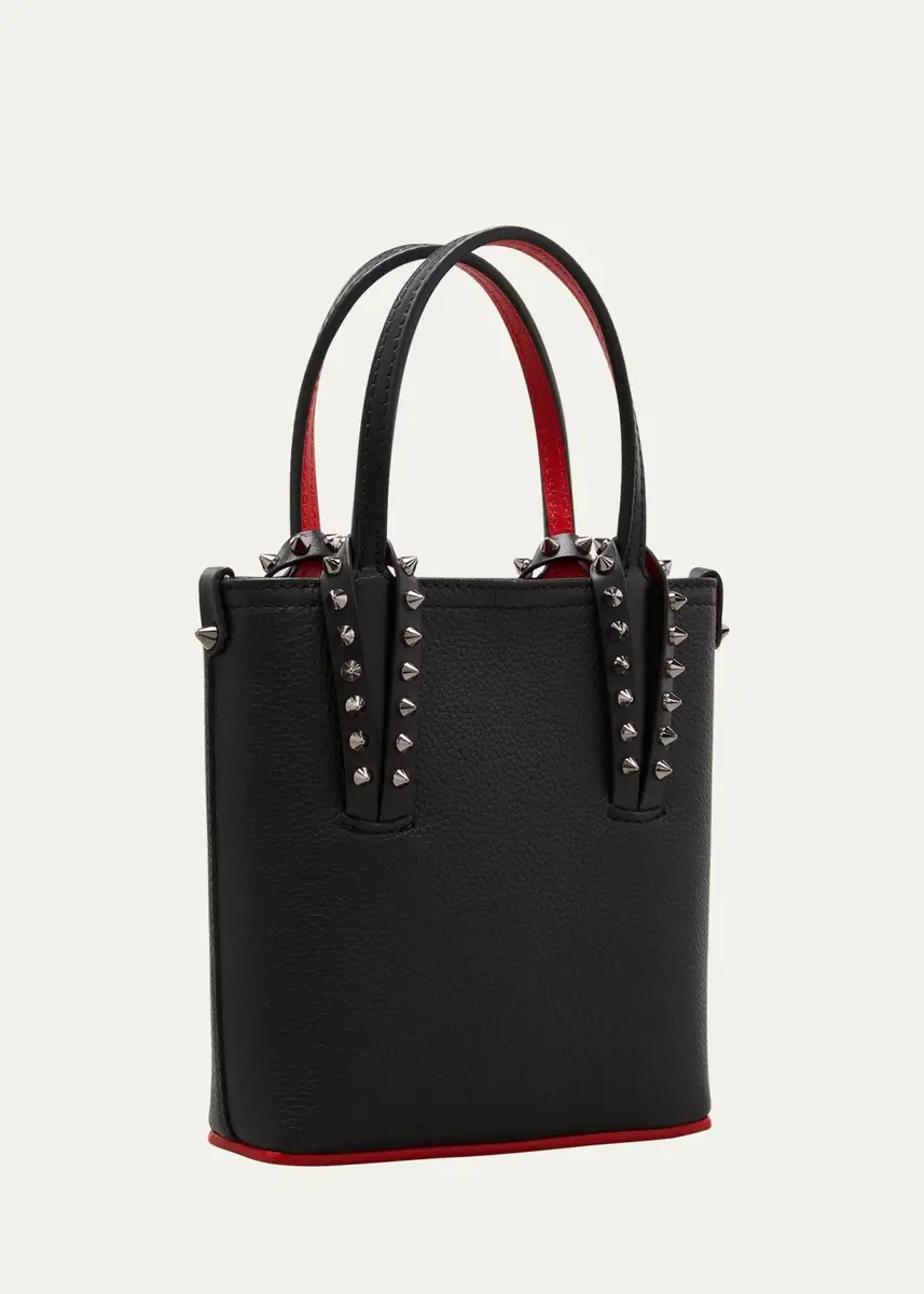 Christian Louboutin Cabata N/S Mini Tote in Grained Leather | Thumbnail 3