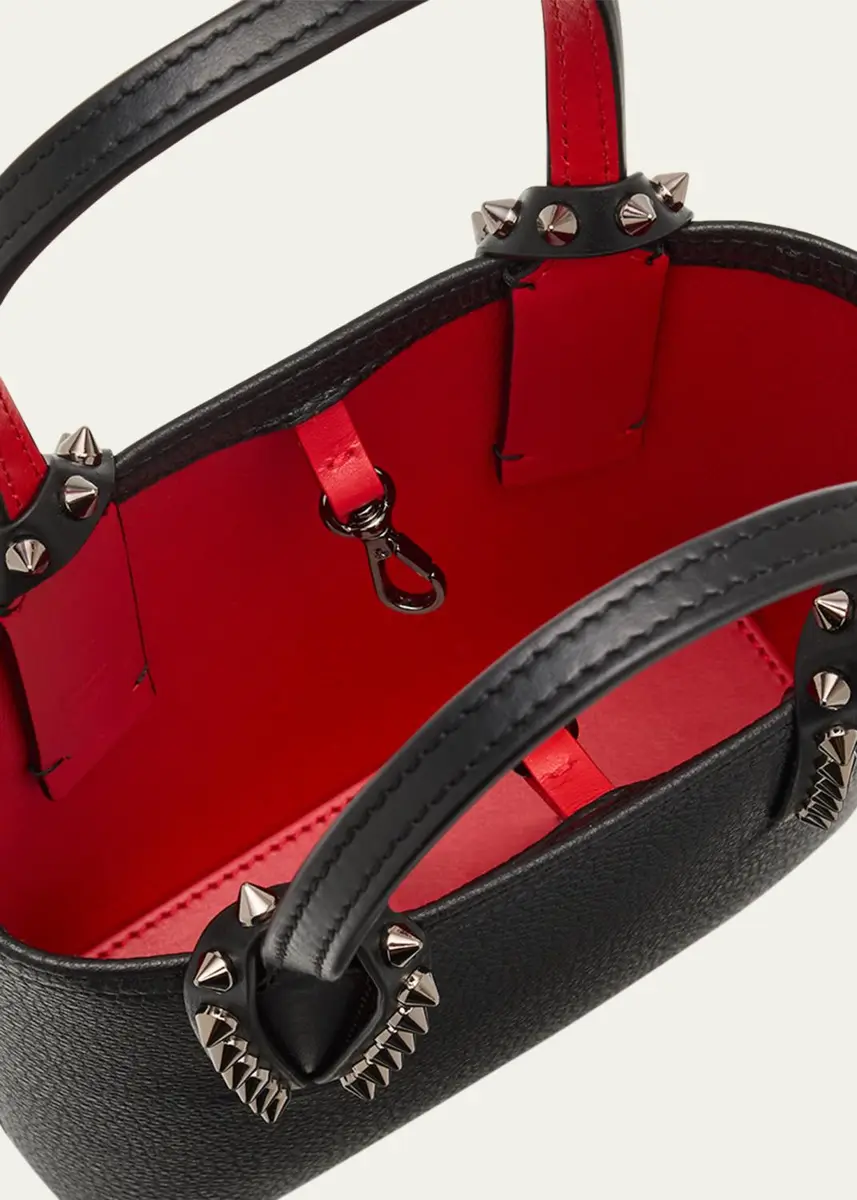 Christian Louboutin Cabata N/S Mini Tote in Grained Leather | Thumbnail 4